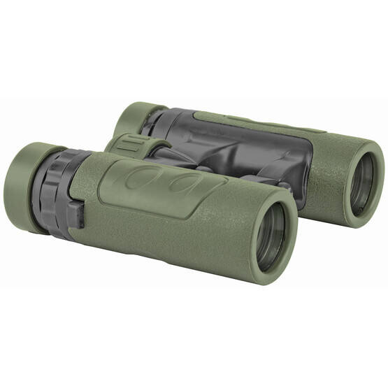 Konus Patrol 8x26 Binocular in Green/Black features open hinge construction